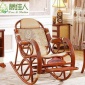 藤佳人 新款画摇椅藤椅摇椅午休椅躺椅藤摇椅老人椅休闲椅